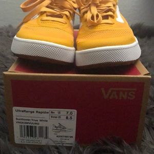 ULTRANGE YELLOW SUNFLOWER VANS